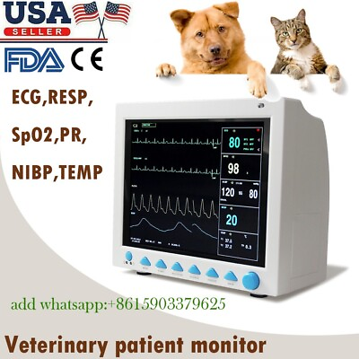 #ad Patient Monitor Veterinary Animals use 12.1 Inch 6 Parameter Vital Signs Monitor