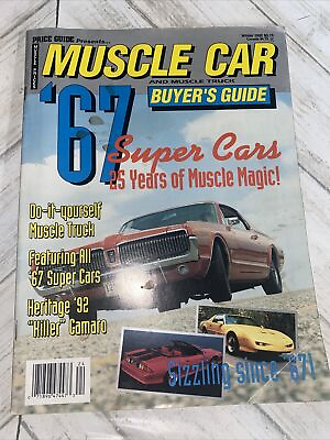 #ad AUTOMOTIVE MAGAZINE WINTER 1992 MUSCLE CAR AND TRUCK BUYERS GUIDE #x27;67 SUPER CARS