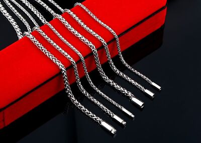 #ad Keel Chain Silver Color Necklaces Men Fashion Jewelry Accessories Necklace 1pc