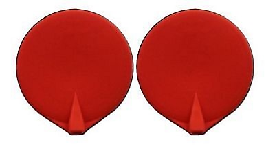 #ad CHATTANOOGA 3quot; ELECTRODE RUBBER CARBON RE USABLE RED 2 PACK Case of 5