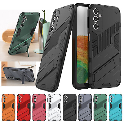 #ad Rugged Stand Case Shockproof Phone Cover For Samsung Galaxy A05s A15 A34 A54 5G
