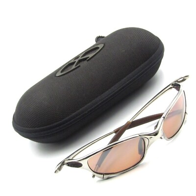 #ad Oakley X Metal 04 158 Juliet 4th Generation Plasma Iridium Sunglasses w Case