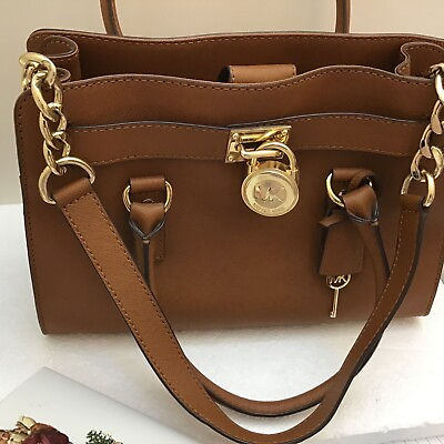 #ad Michael Kors East West Medium Satchel Bag Saffiano Leather Women Accessories