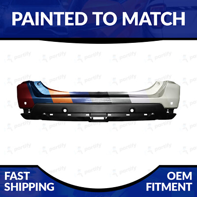 #ad NEW Painted To Match Unfolded Rear Bumper For 2019 2020 Nissan Rogue