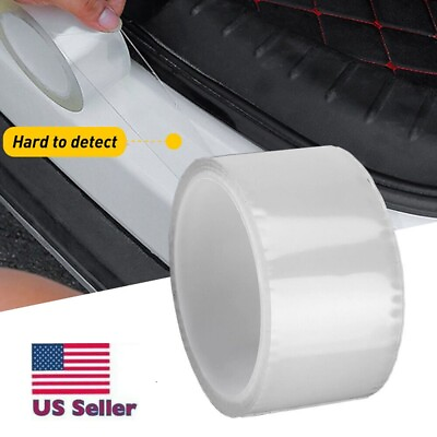 #ad 3M Car Nano Door Tape Anti Scratch Sticker Protector Strip Sill Scuff Cover USA