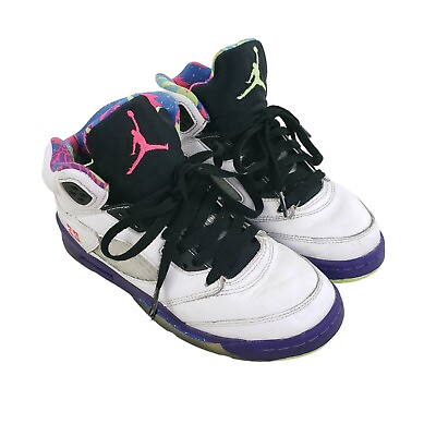 #ad Air Jordan 5 Alternate Bel Air Retro Grade School DB3024 100 Size 4.5Y Shoes