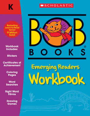 #ad Emerging Readers Workbook Bob Books Paperback By Kertell Lynn Maslen GOOD