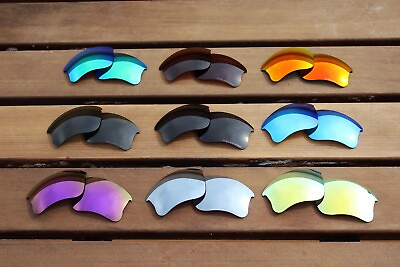#ad Replacement Polarized Lenses for Oakley Flak Jacket XLJ Sunglasses Multi Color
