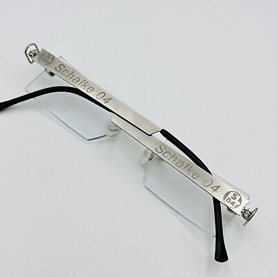 #ad Tom#x27;s Design eyeglasses Men Ladies Angular Grey Schalke 04 Engraving quot; Artec New