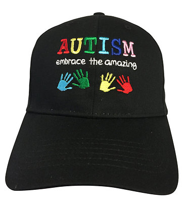 #ad EMBROIDERY Embrace The Amazing Autism HAT Cap Adult 100% Cotton USA Made option