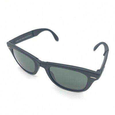 #ad Ray Ban #1 Sunglasses Bausch amp; Lomb Folding Wayfarer Eyewear Foldable