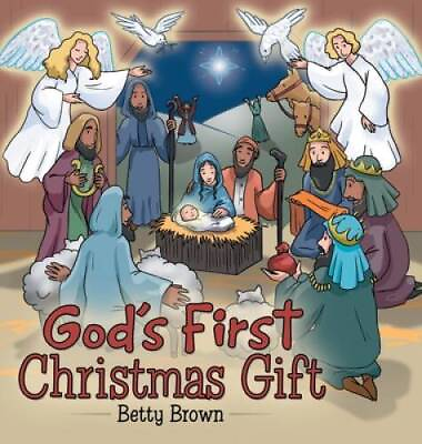 #ad Gods First Christmas Gift Hardcover By Brown Betty GOOD