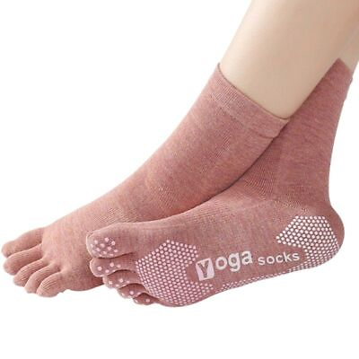 #ad Sports Fitness Anti slip Socks Sports Fitness Dance Sock Women Gym Socks 1pair $32.12