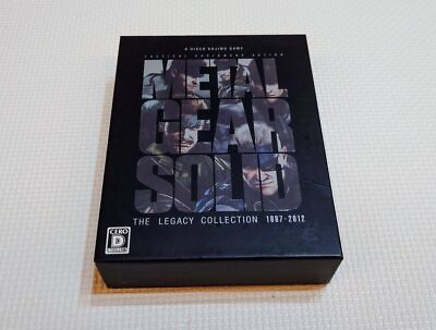 #ad PlayStation 3 Konami Metal Gear Solid The Legacy Collection Used NO CODE
