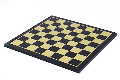 #ad Chess Board 2.5quot; Square size with Boxwood and Ebony wood Look