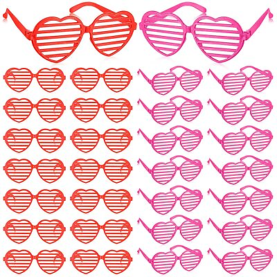 #ad #ad Valentines Day Glasses Valentine Heart Glasses Set Love Heart Glasses Kids Ad...