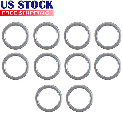 #ad 10x Car Differential Oil Drain Plug Gasket Washer Replacement For Toyota Corolla