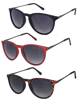 #ad Square Frame Inner Bifocal Sunglasses Sun Reader Rubber Frame 55 mm