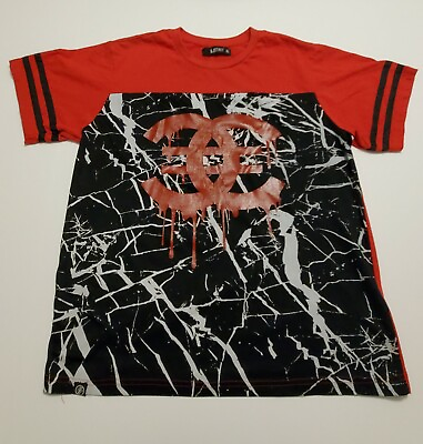 #ad Vintage 8th Dstrkt Coco 5 Short Sleeve T Shirt Size Men#x27;s XL Red
