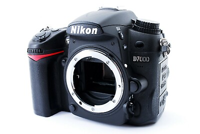 #ad Mint Nikon D7000 16.2 MP Digital SLR Camera Body Black Low Shutter