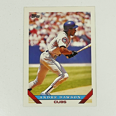 #ad 1993 Topps #265 Andre Dawson Chicago Cubs HOF $1.15