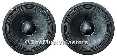 #ad Pair 8 inch Home Stereo Sound Studio WOOFER Subwoofer Speaker Bass Driver 8 Ohm