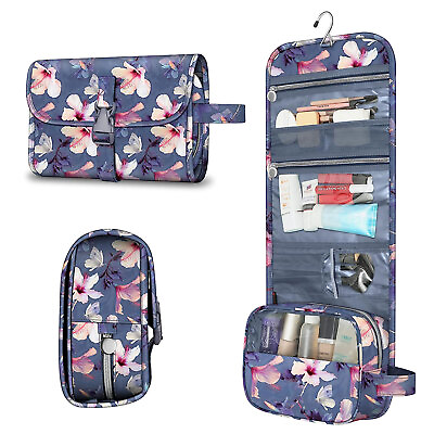 #ad Womens Waterproof Travel Cosmetic Hanging Makeup Bag Toiletry Case Storage Pouch
