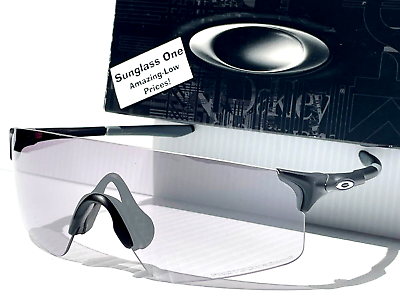 #ad Oakley EVZERO BLADES Matte Black PHOTOCHROMATIC Clear 50% Black Sunglass 9454 09