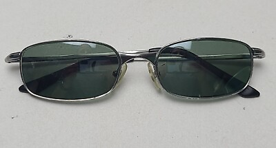 #ad Ray Ban RB3162 SLEEK 005 Eyeglasses Sunglasses Frames ONLY Black Rectangular