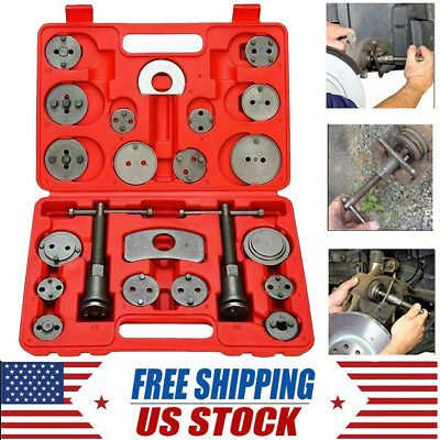 #ad 22 Piece Heavy Duty Disc Brake Caliper Tool Set and Wind Back Kit for Brake Pad