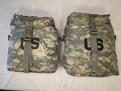 #ad 2 NEW Sustainment Pouches ACU UCP MOLLE II US Army USGI Dump NEW IN BAG