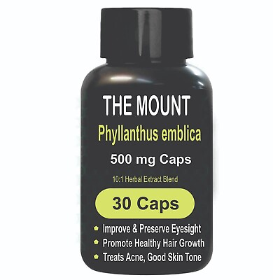 #ad The Mount Phyllanthus emblica Eye Muscles Cataract other Eye Prob. 500mg 30 Caps