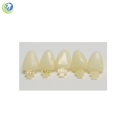 #ad DENTAL POLYCARBONATE TEMPORARY CROWNS #103 ULC UPPER LEFT CENTRAL 5 PACK