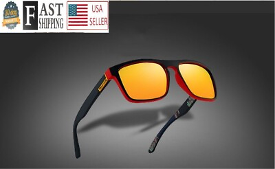 #ad Unisex Sport Polarized Sunglasses Men Women Square Fishing Driving Glasses New