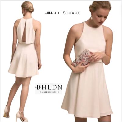 #ad Anthropologie BHLDN x Jill Jill Stuart Barrett Dress Ivory Size 6 $159.00