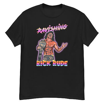 #ad ravishing rick rude tshirt 80s T shirt