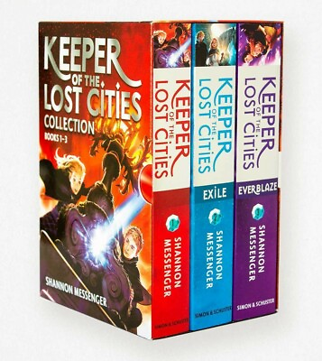 #ad NEW Keeper of the Lost Cities 3 Books Collection Set Adventure Stories Kids Gift AU $38.30