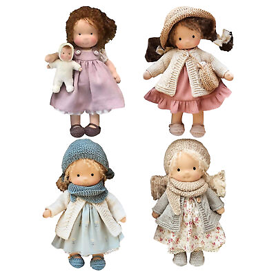 #ad Doll Plush Doll Handmade Beautiful Cotton Plush Doll Girls Birthday Gift $30.20