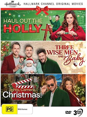 #ad Hallmark Xmas Collection 30 Haul Out The Holly Three Wise Men And A Baby DVD