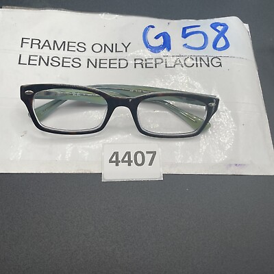 #ad RAY BAN Eyeglasses Women RB 5150 5023 Tortoise Blue Full Rim 50 19 135 #g58