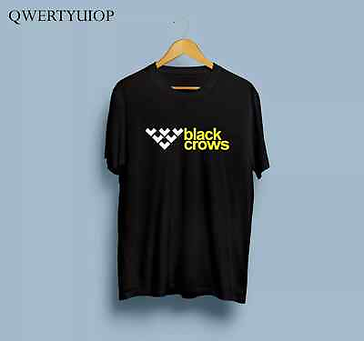 #ad New Black Crows Skis Logo Men#x27;S Tee T Shirt Size S To 5Xl