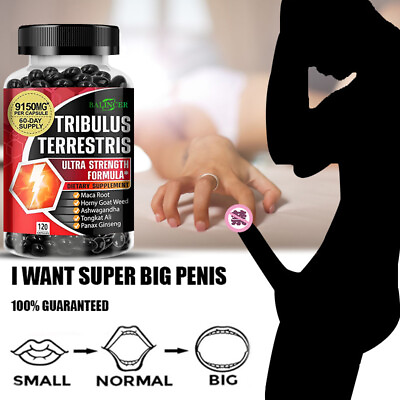 #ad Tribulus Terrestris 800mg Testosteron Booster Muscle Mass 120 CAPSULES