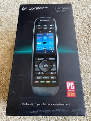 #ad New Sealed. Logitech Harmony Touch Universal Remote Control 915 0000198