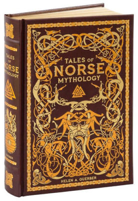 #ad TALES OF NORSE MYTHOLOGY by Helen Guerber Brand New Sealed Leather Bound Gift