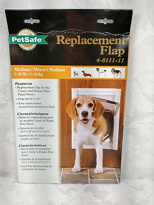 #ad PetSafe Replacement Door Flap for Classic amp; Wall Entry Doors Medium 4 0110 11