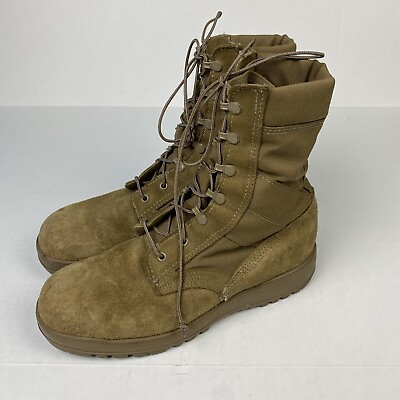 #ad McRae Footwear Men’s Size 11 R Boots Tan Military Combat 8430 01 632 5066 Lace