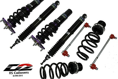 #ad D2 Racing RS Coilover for 17 Civic Si 18 Accord No Bypass Module D HN 25 5