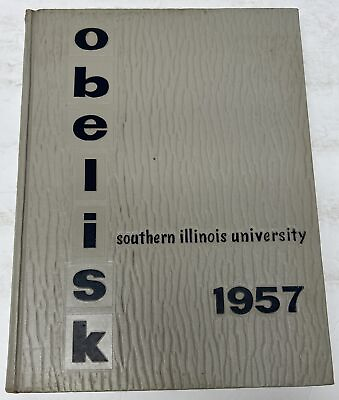 #ad Southern Illinois University 1957 Yearbook Obelisk