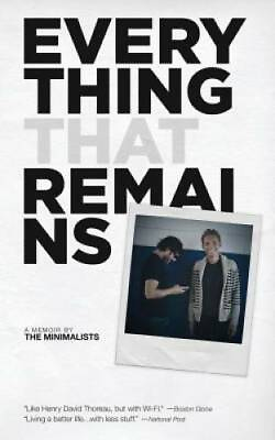#ad Everything That Remains: A Memoir by The Minimalists Paperback GOOD