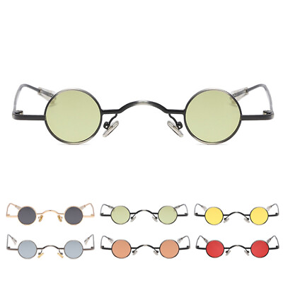 #ad John Lennon Vintage Round Polarized Hippie Sunglasses Small Circle Sun Glasses